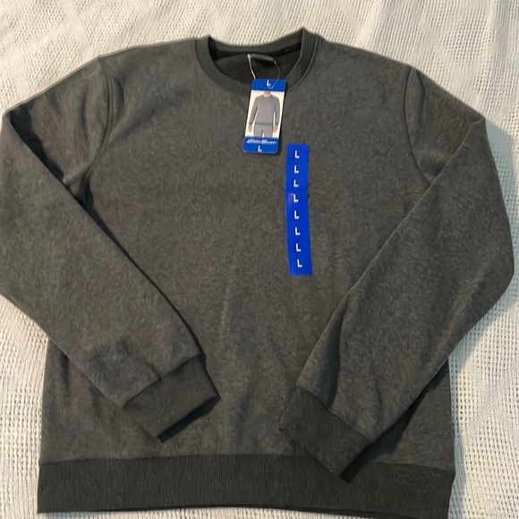 Mens Eddie Bauer sweatshirt, size L, NWT